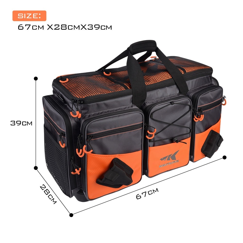 Fishing Bag Large Capacity Multifunctional Lure Fishing Hawg Tackle Bag ...