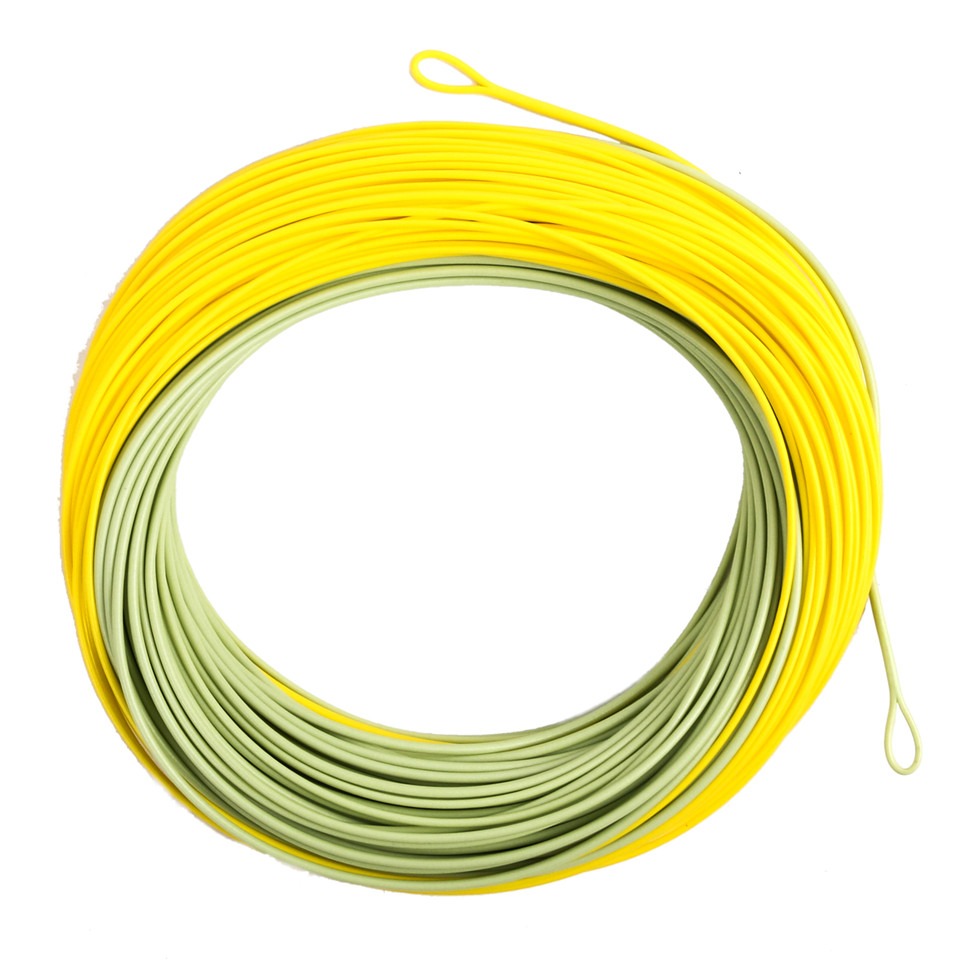 Salmon/Steelhead Fly Line With 2 Welded Loops 6wt-8wt Double Color ...