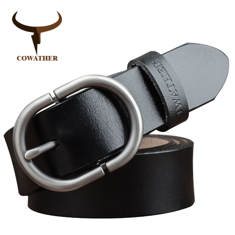 newest men belt cow genuine leather belts for men fashion alloy buckle ...