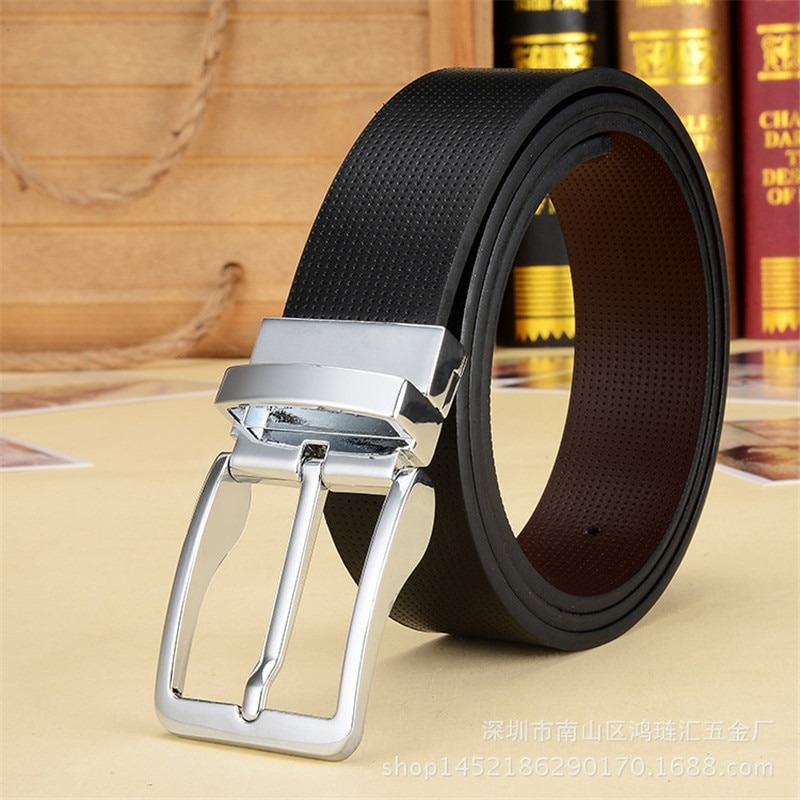2017 New fashion designer men's belts high quality cow genuine leather ...