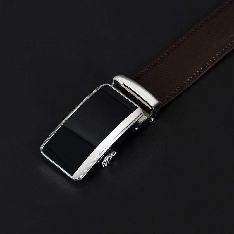 COWATHER Cowhide Leather Men Belt Cow Genuine Leather Male Strap ...