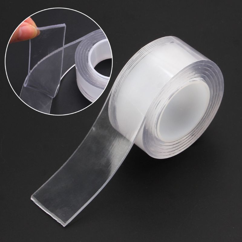 Reusable Adhesive Silicone Tape Universal AntiSlip Doublesided Wall