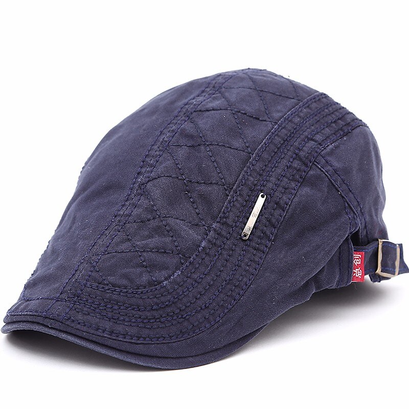 2019 New Cotton Beret Hats for Men Summer Flat Cap Male Vintage ...