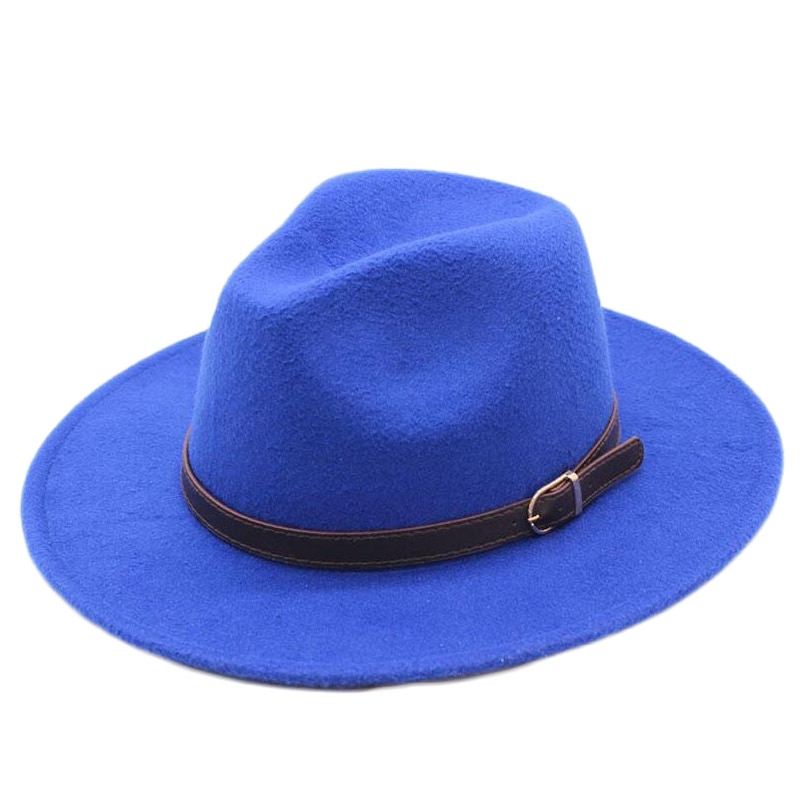 Bowler Hat Man Men’s Fashion Shallow Fedora Hats Classic Unisex Solid ...