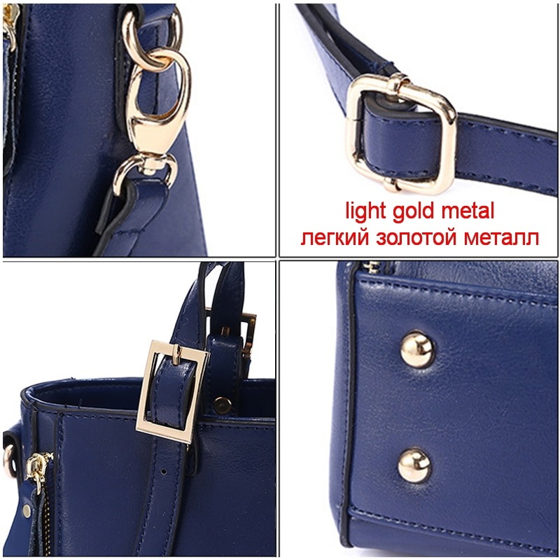FUNMARDI Luxury Handbags Women Bags Designer Split Leather Bags Women ...