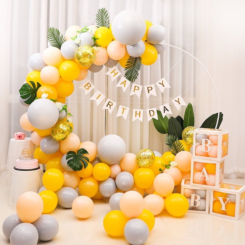 98cm Plastic Balloon Arch Ring DIY Balloon Background Holder Circle