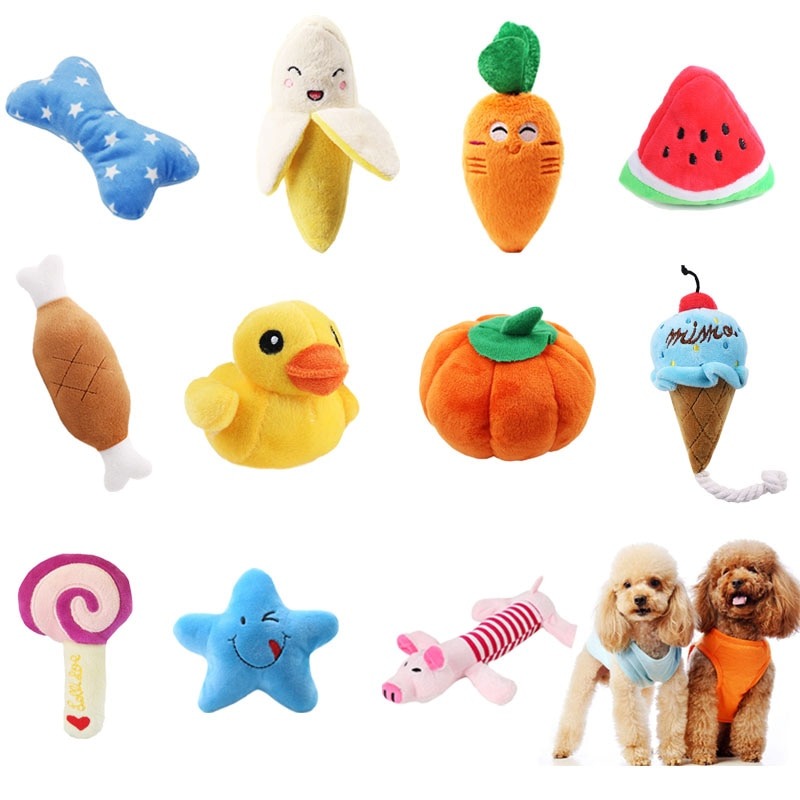 good boy dog toys plush soft puppies