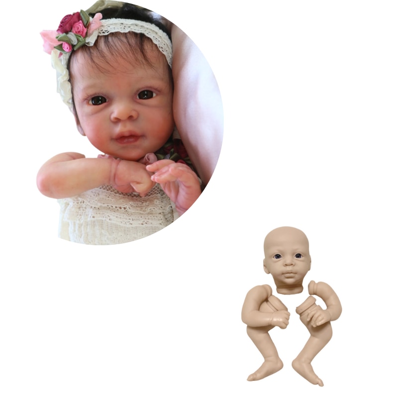 New 15 Inch Leighton Rose Reborn Vinyl Doll Kit Unfinished Doll Kit