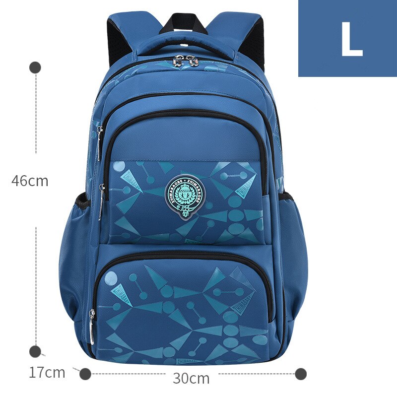 Primary School Backpacks Waterproof Children School Bags For Boys kids ...